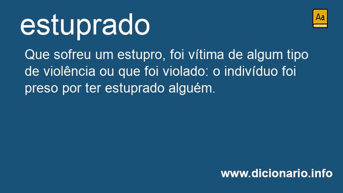 Significado de estuprados