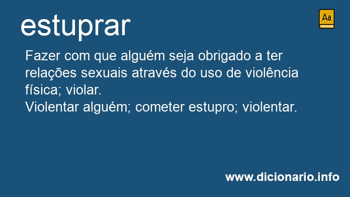 Significado de estuprai