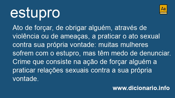 Significado de estupro