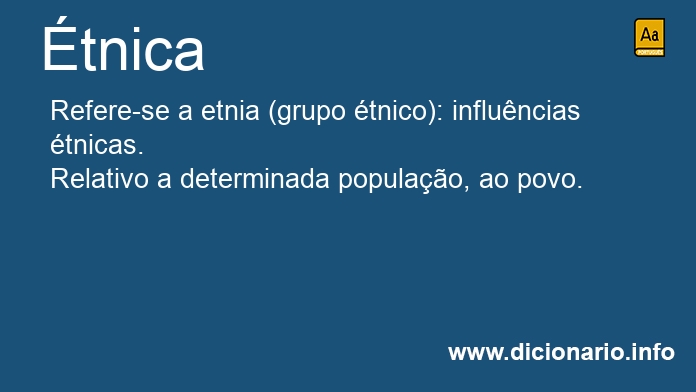 Significado de tnica