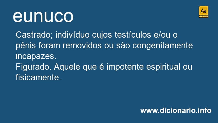 Significado de eunuco