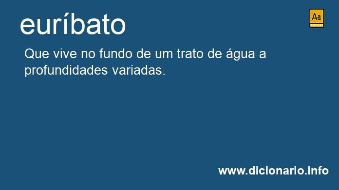 Significado de eurbato