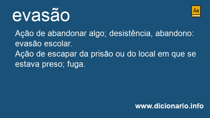 Significado de evases