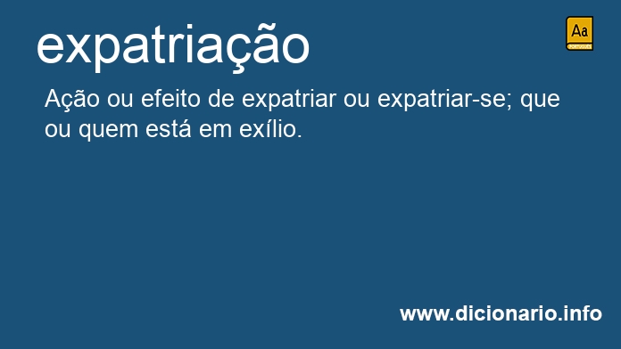 Significado de expatriao