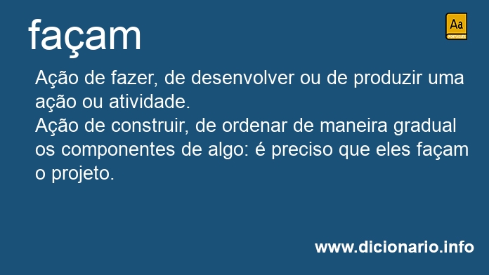 Significado de faam