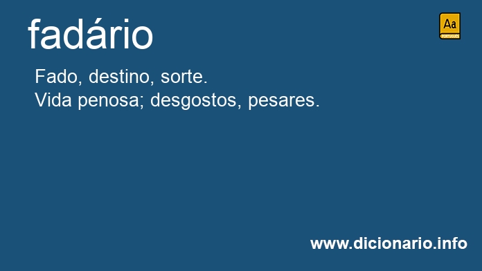 Significado de fadria