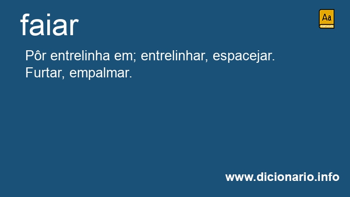 Significado de faiemos