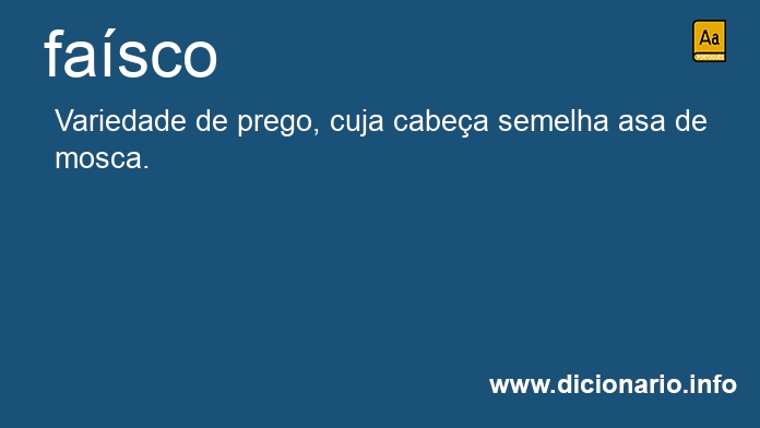 Significado de fasco