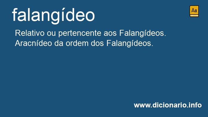 Significado de falangdeo