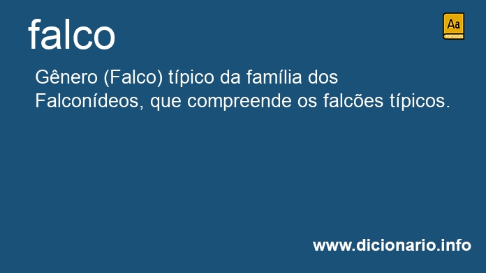Significado de falco