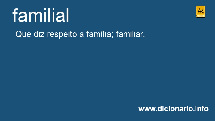 Significado de familial