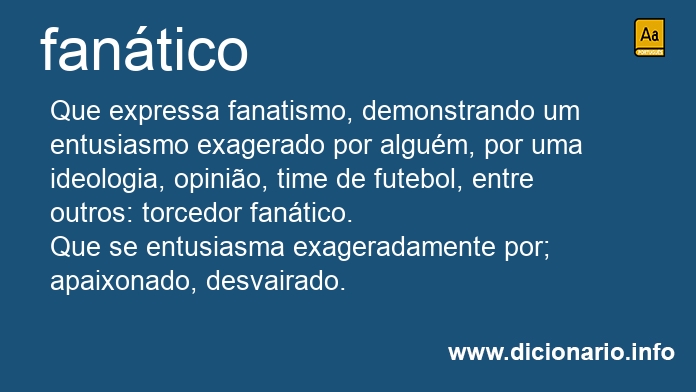 Significado de fantico