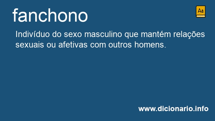 Significado de fanchono