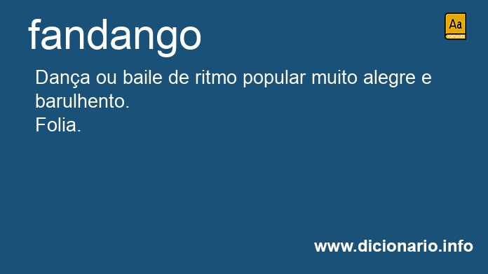 Significado de fandangos