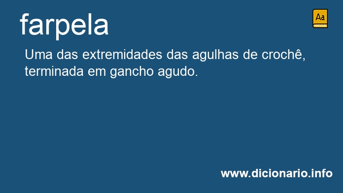 Significado de farpelas