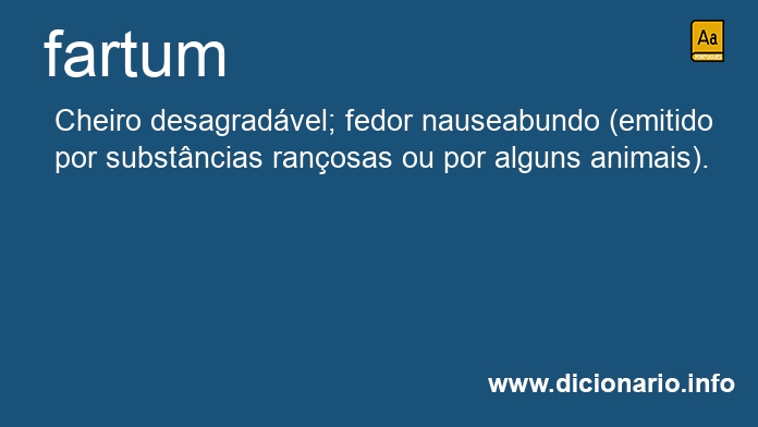 Significado de fartum