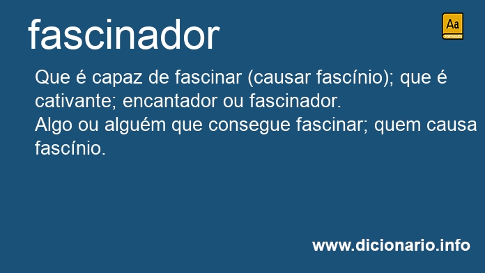 Significado de fascinador