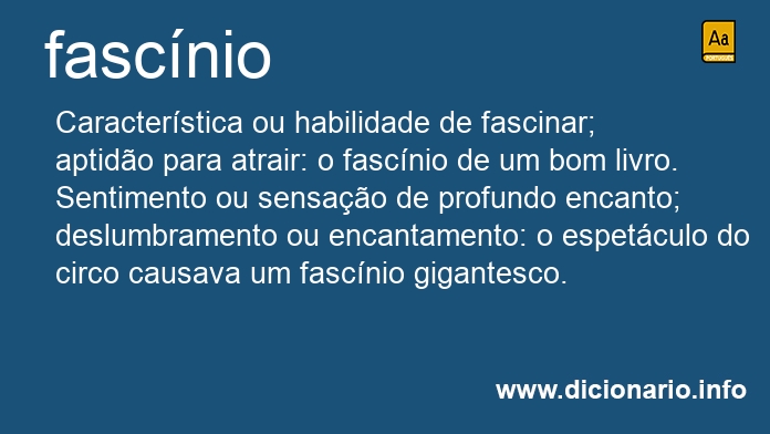 Significado de fascnio