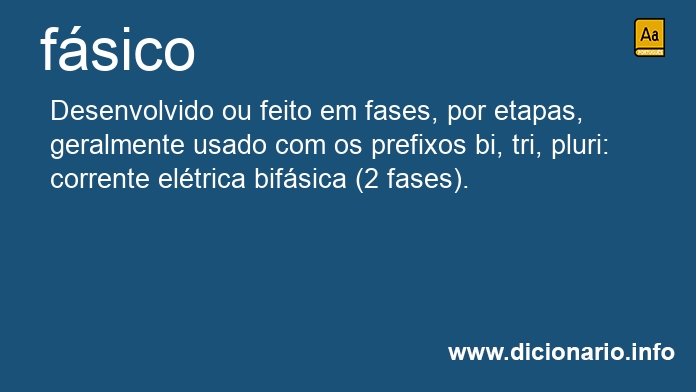 Significado de fsico