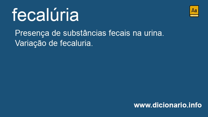 Significado de fecalria