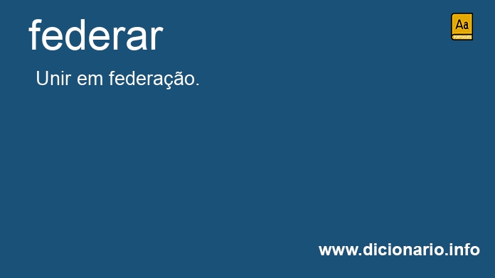 Significado de federando