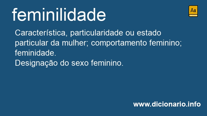 Significado de feminilidades
