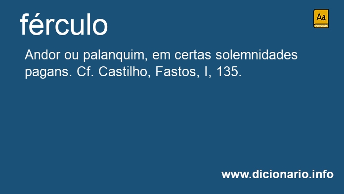 Significado de frculo