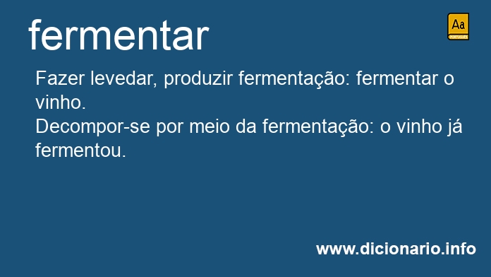 Significado de fermenta