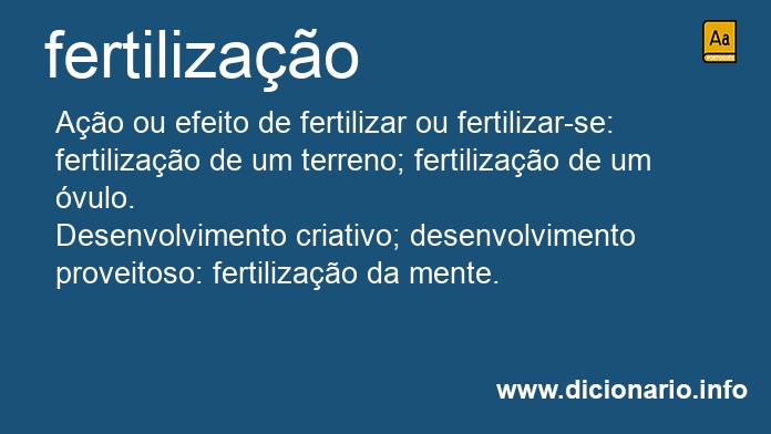 Significado de fertilizao