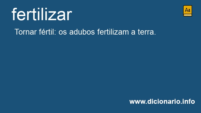 Significado de fertilizai