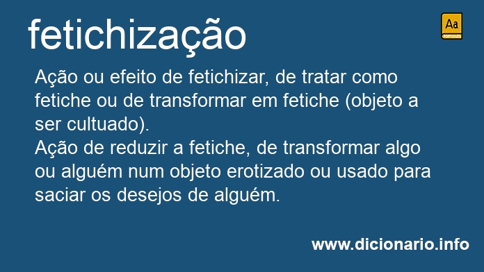 Significado de fetichizao