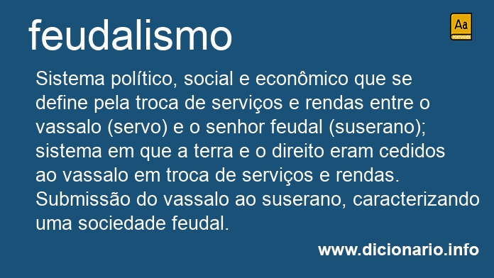 Significado de feudalismos