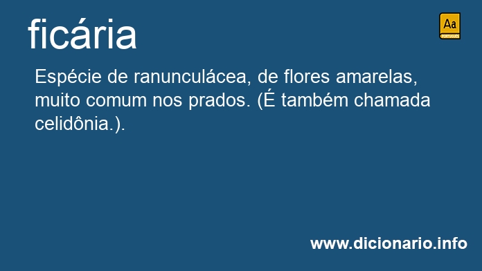 Significado de ficria