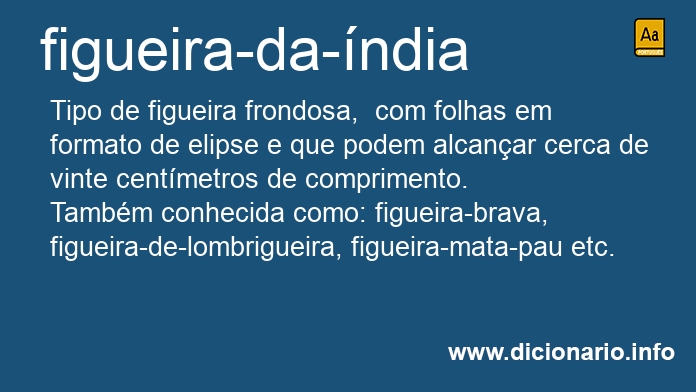 Significado de figueira-da-ndia