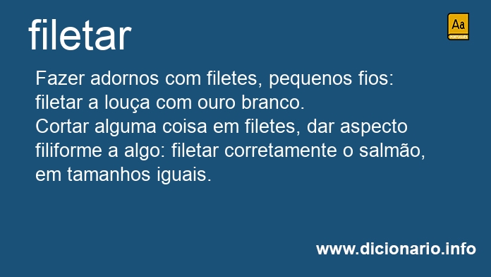 Significado de filetais