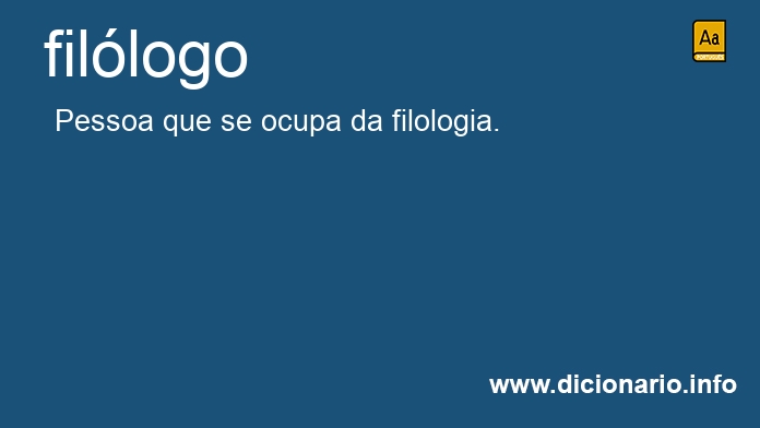 Significado de filloga