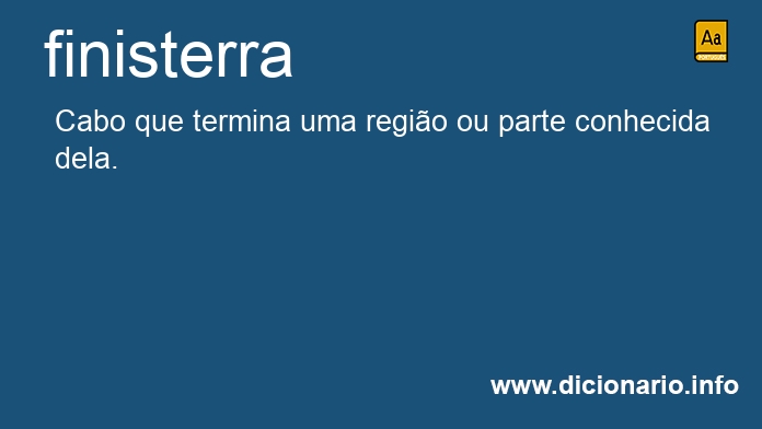 Significado de finisterra