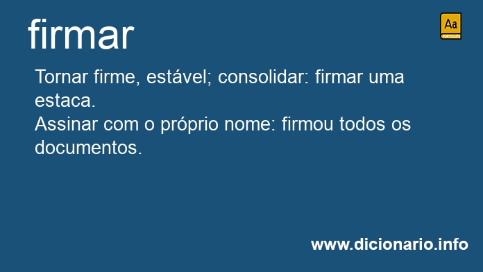 Significado de firmam