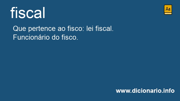 Significado de fiscal