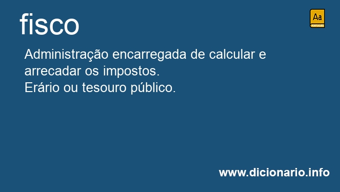 Significado de fisco