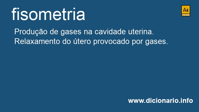 Significado de fisometria