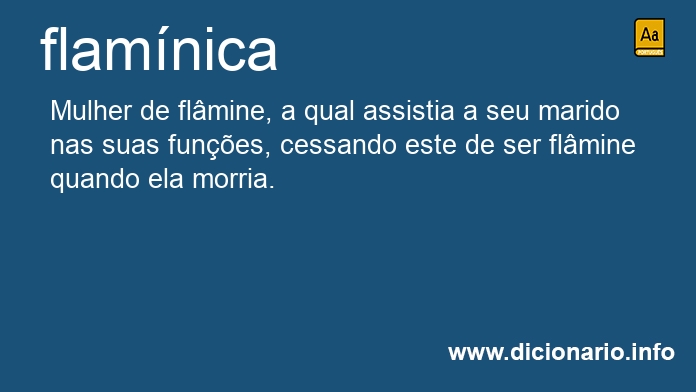 Significado de flamnica