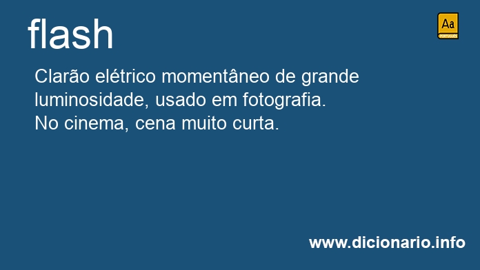 Significado de flash