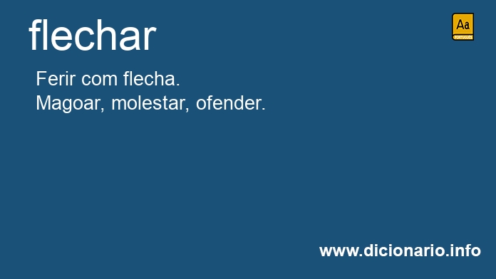 Significado de flechares