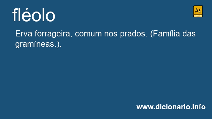 Significado de flolo