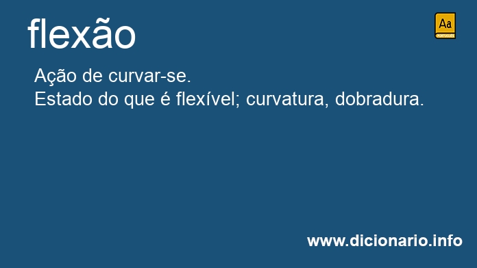 Significado de flexos