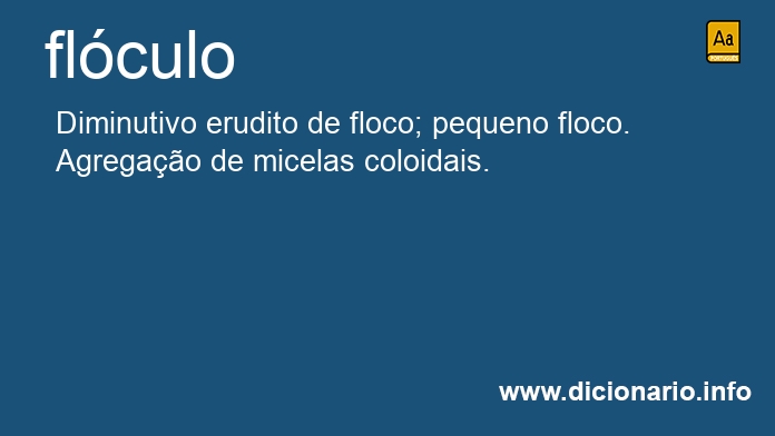 Significado de flculo