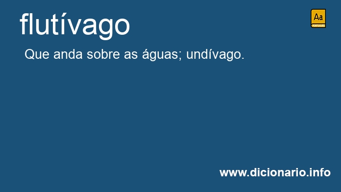 Significado de flutvago