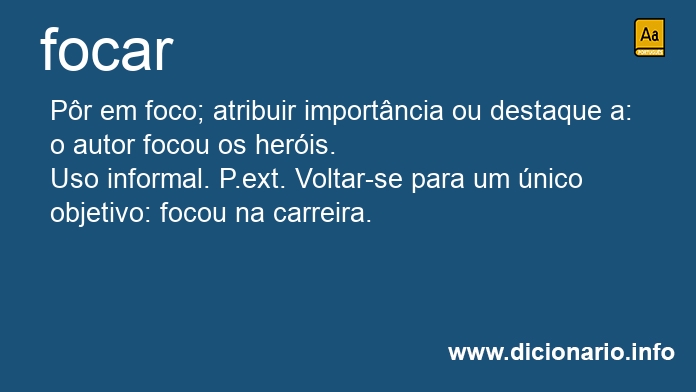 Significado de focveis