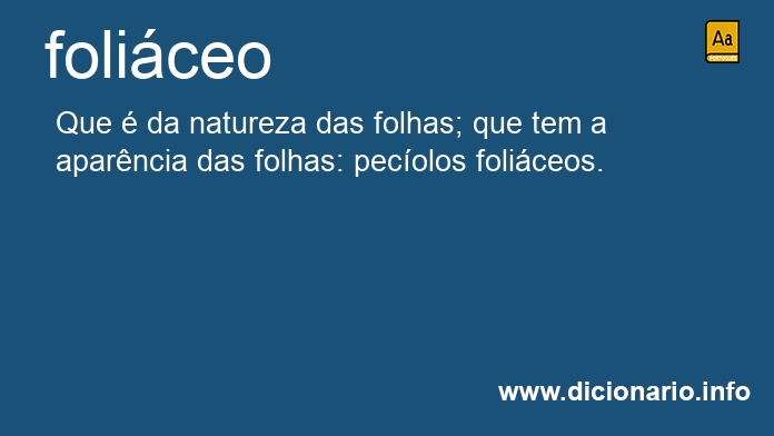 Significado de folicea